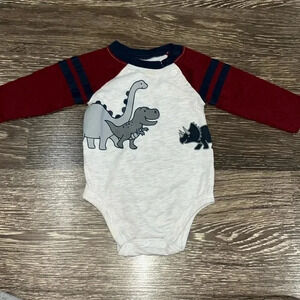 3-6 month long sleeve onesie